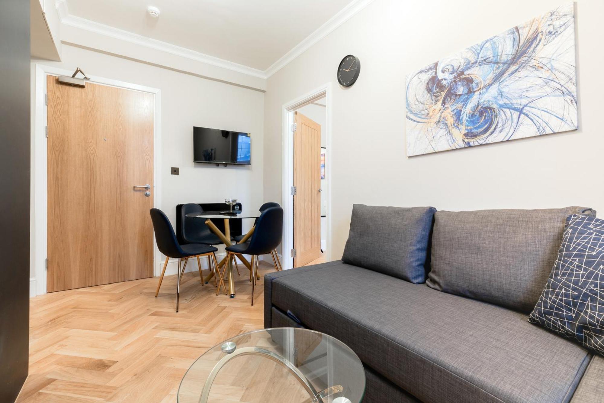 Bright Apartments Near Marble Arch And Hyde Park London Rum bild