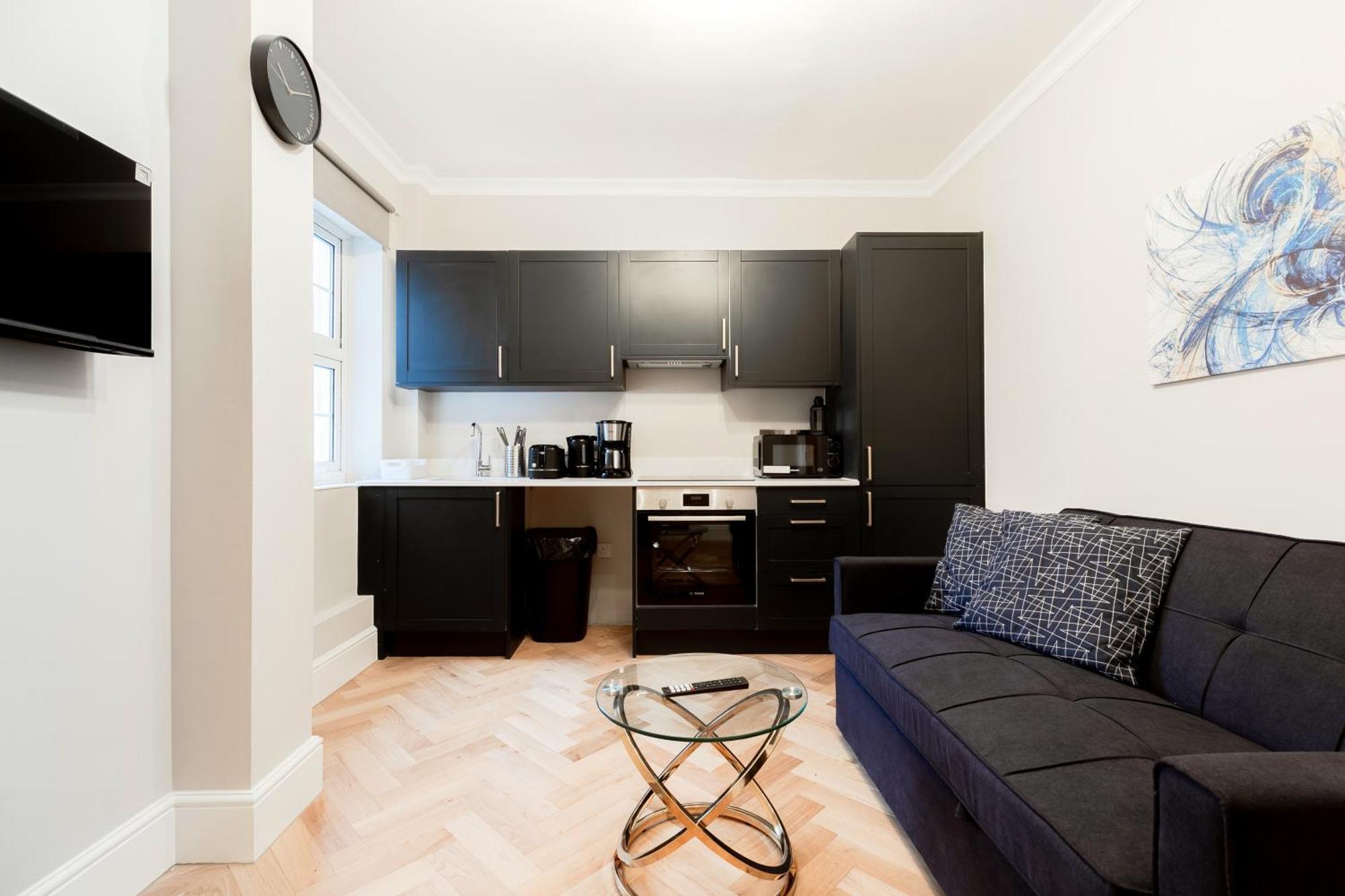 Bright Apartments Near Marble Arch And Hyde Park London Rum bild