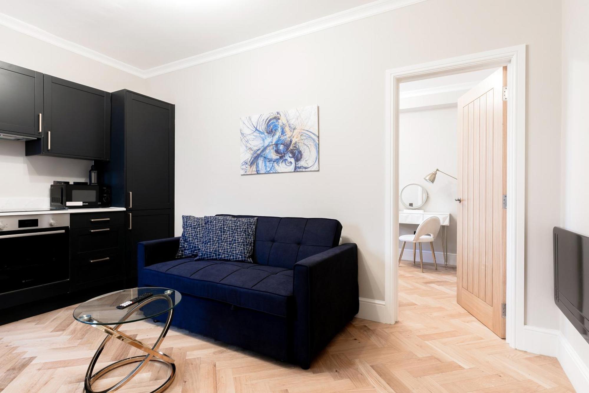 Bright Apartments Near Marble Arch And Hyde Park London Rum bild