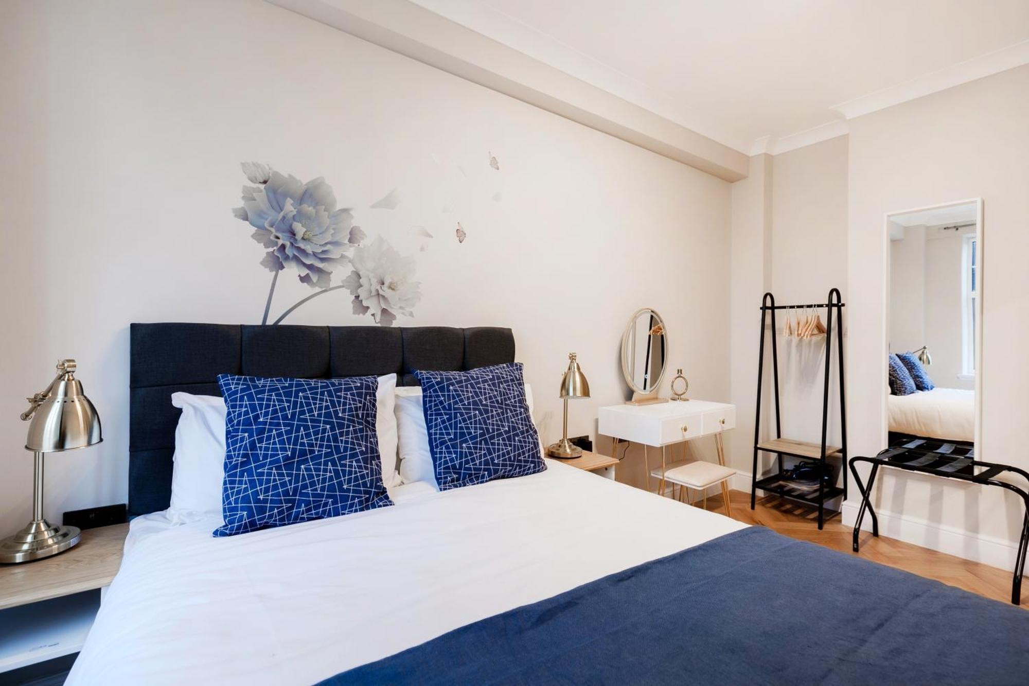 Bright Apartments Near Marble Arch And Hyde Park London Rum bild