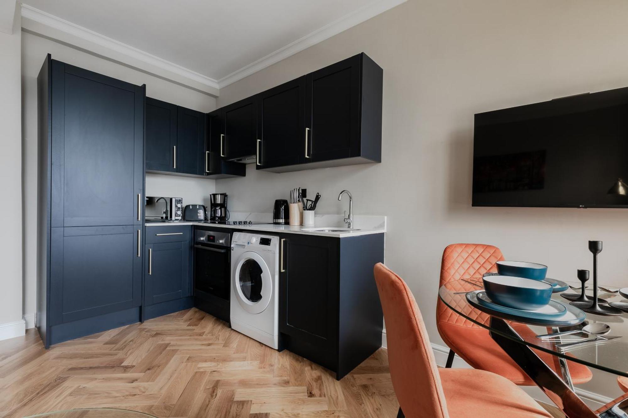 Bright Apartments Near Marble Arch And Hyde Park London Rum bild