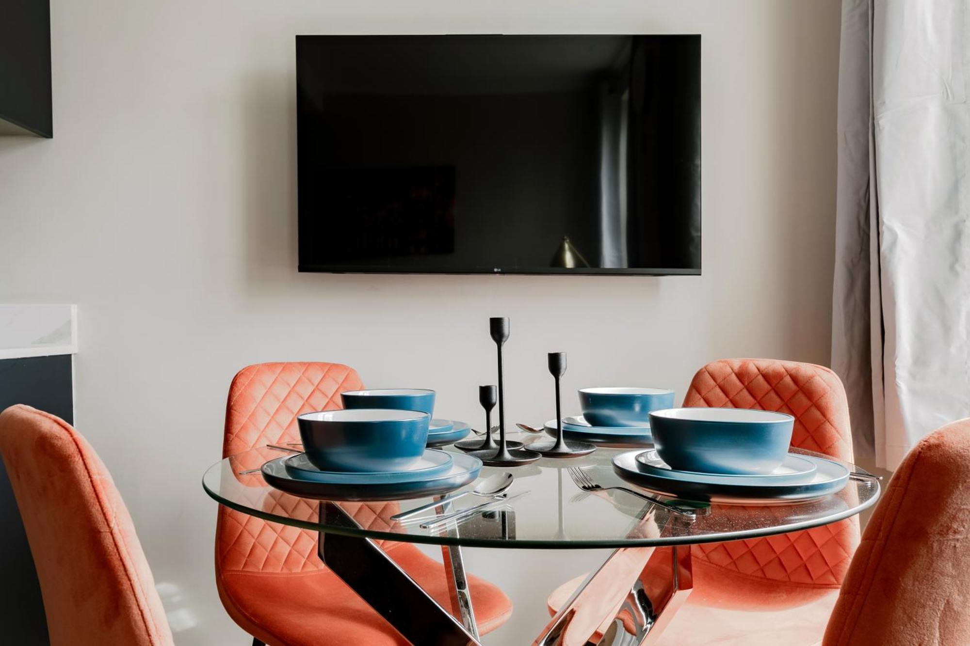 Bright Apartments Near Marble Arch And Hyde Park London Rum bild