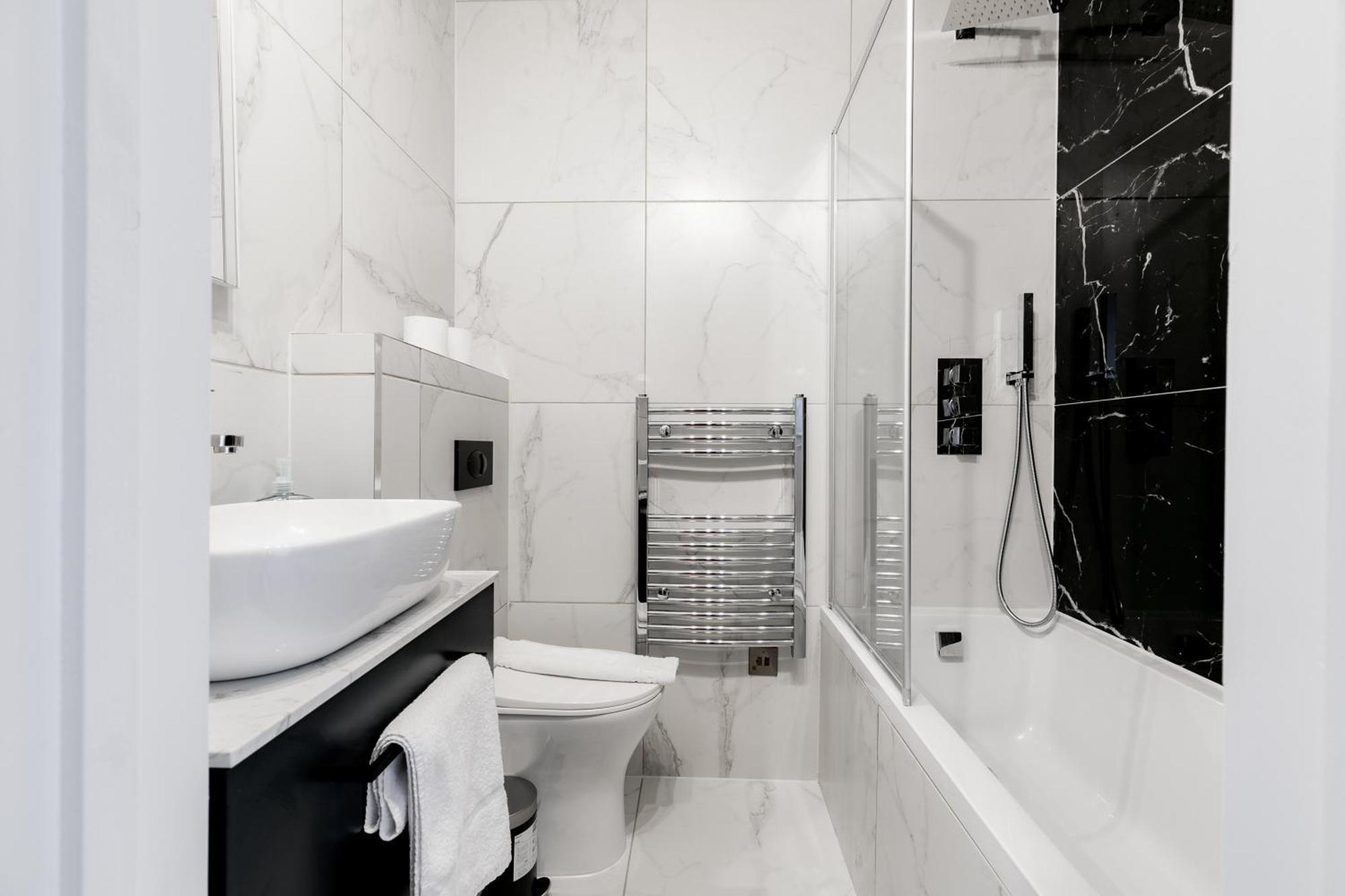 Bright Apartments Near Marble Arch And Hyde Park London Rum bild