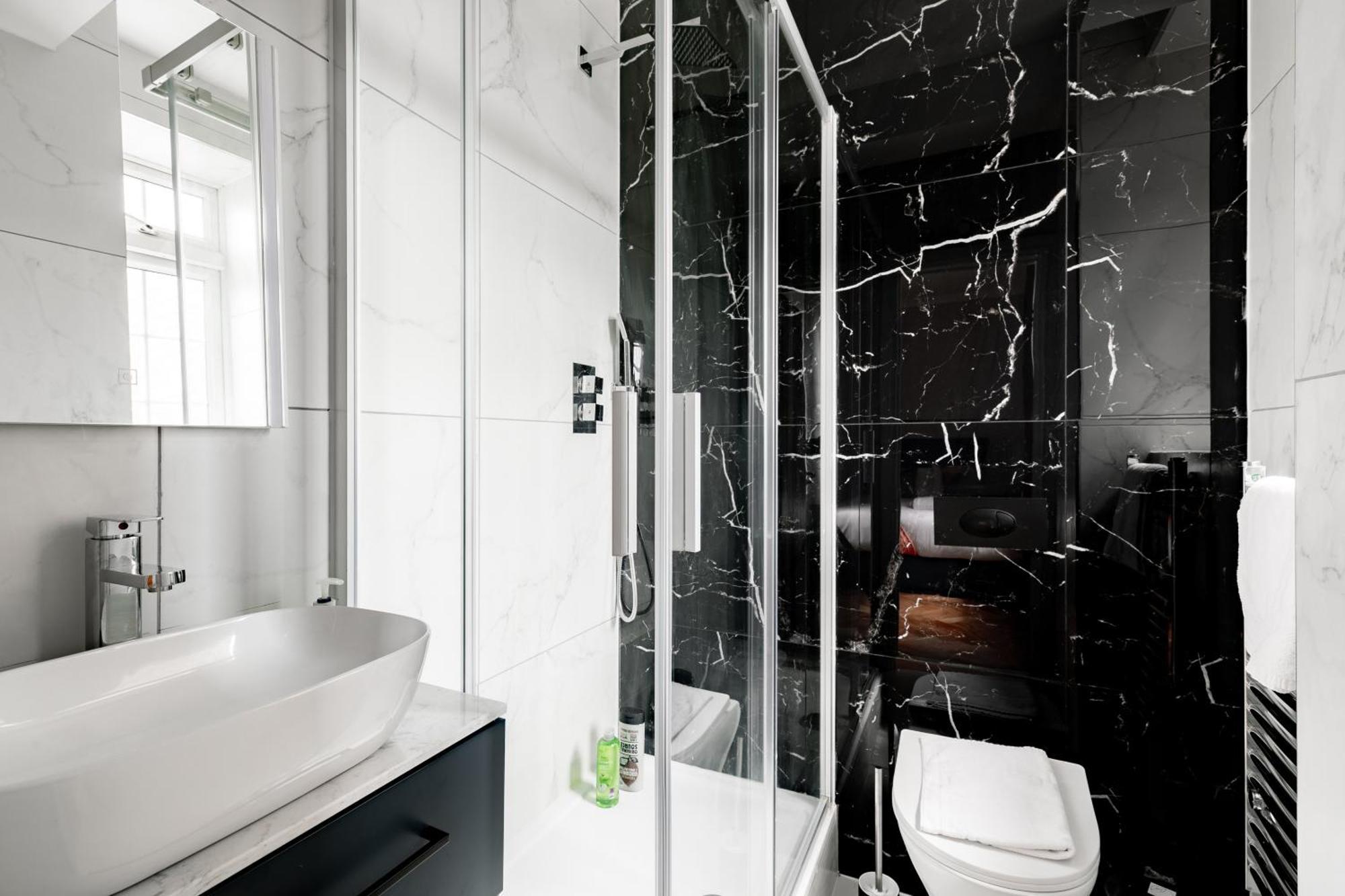 Bright Apartments Near Marble Arch And Hyde Park London Rum bild
